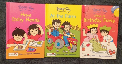 Ladybird books topsy - ladybird, x3