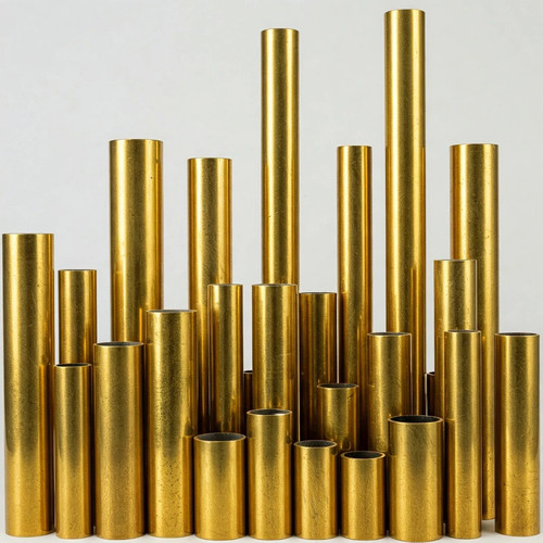 Brass round tube pipe - brass,