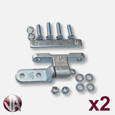 2 x Complete Tailgate Hinge Set With Gudgeon Tippers Dropside Trucks Trailers