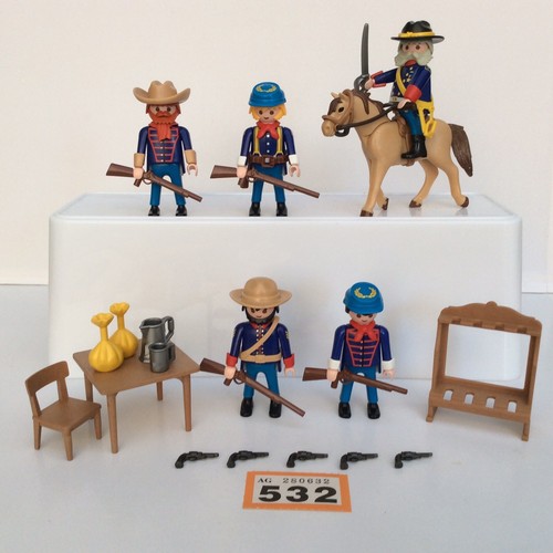 Civil war playmobil western - war,