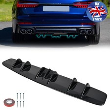 UK Glossy Black Rear Bumper