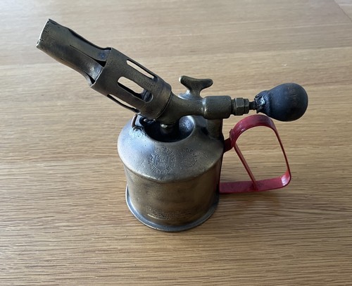 Antique vintage brass blow - antique,