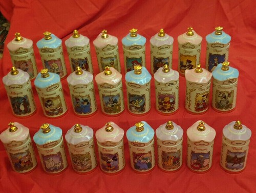 Disney spice jars lenox 1995 - spice, jars-lenox