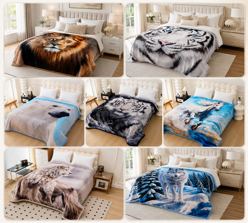 Faux fur throw - fur, blanket