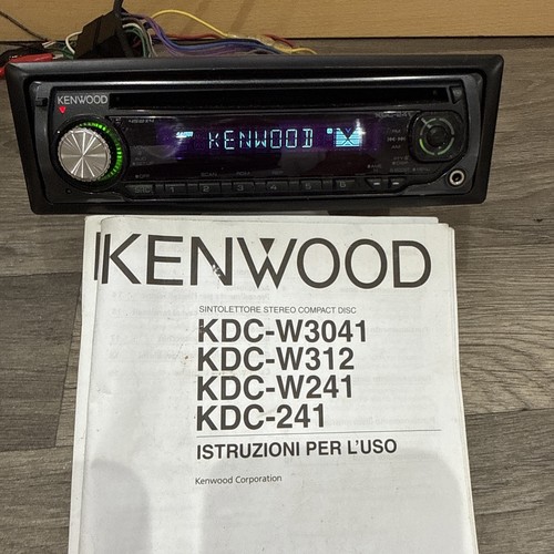 Kenwood kdc 241 car stereo - kenwood,