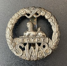 South Wales Borderers. WW1 Cap