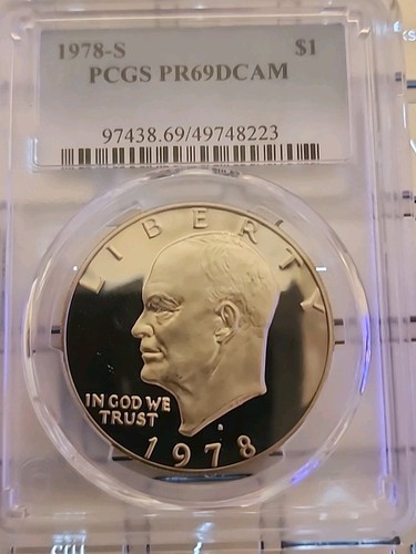1978 pcgs dcam - s, ike