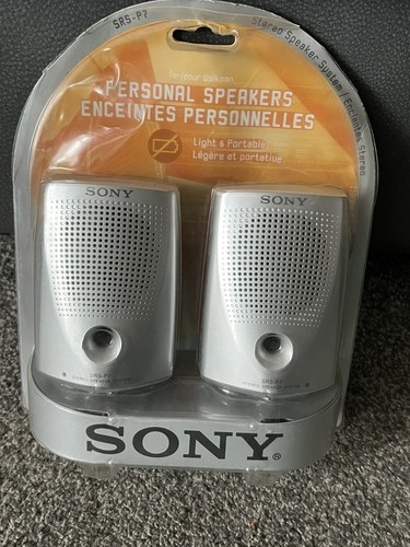 New sony srs stereo walkman - new, srs-p7