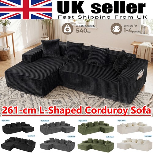 Shaped corner sofa with - corner,