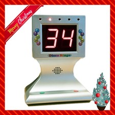 Bingo Machine Disco Bingo with Music & Lights 1-90 & 1-75 Family Bingo Party