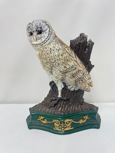 Vintage cast iron owl door - vintage,