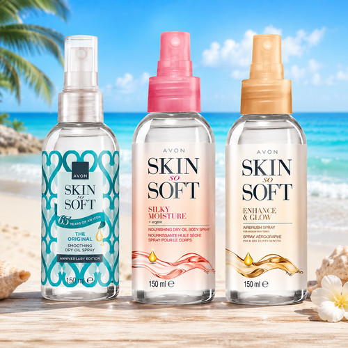 Avon skin soft dry oil - skin,