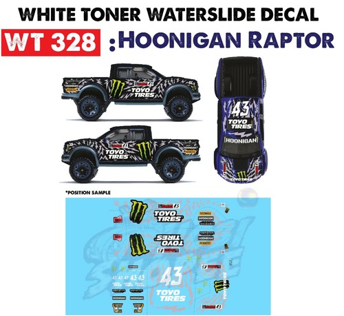 Wt328 white toner waterslide - wt328,