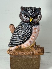 VINTAGE CAST IRON OWL DESIGN