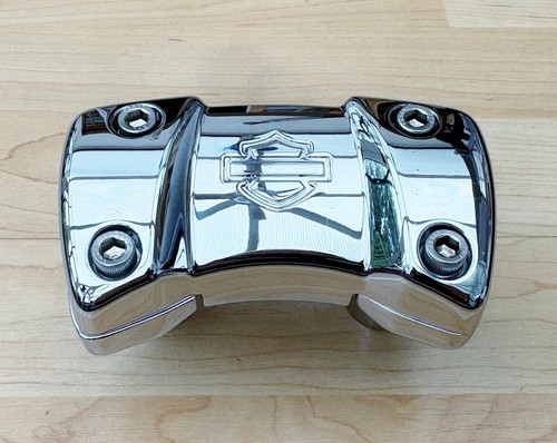 Harley chrome bar - &, shield
