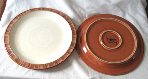 Denby fire chilli stripes - chilli, stripes-one