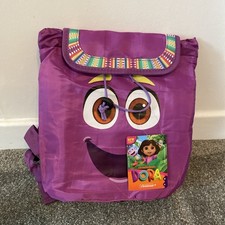 Dora Explorer bag Backpack Official Purple Soft Plush Backpack Toys Kids Gift