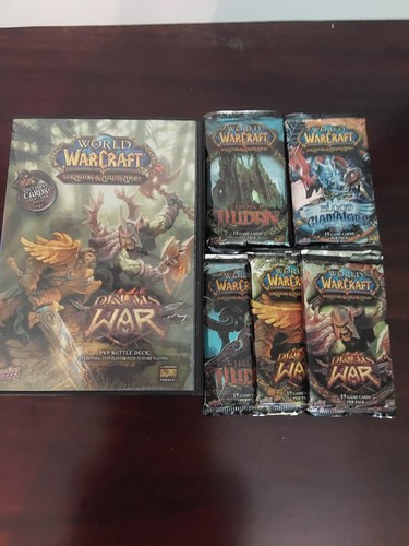 World warcraft trading card - world,