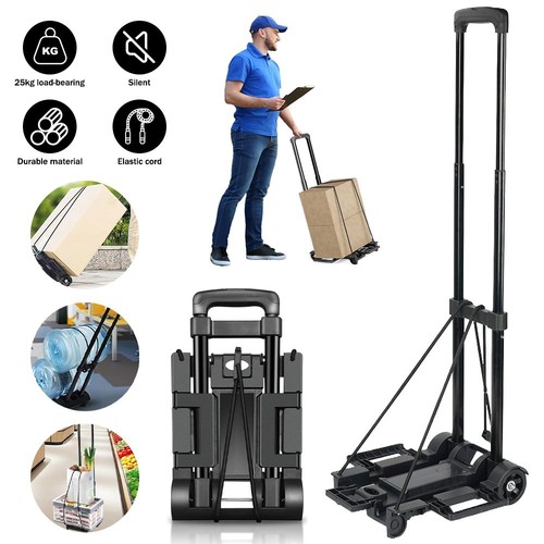 Portable folding shopping - shopping, cart