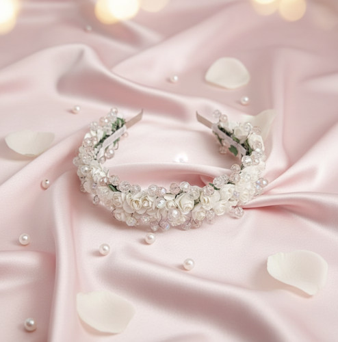 Crystal pearl wedding - crystal, &