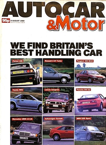 Autocar magazine aug - magazine, 09-aug-89