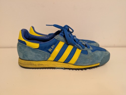 Adidas blue yellow - &,