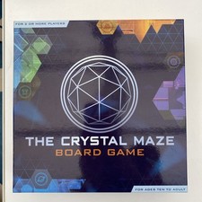 The Crystal Maze Board Game Rascals 2019 Complete VGC Fun Games & Tasks Complete