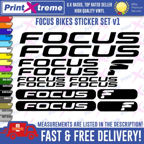 Focus bikes decal stickers bmx - bikes,