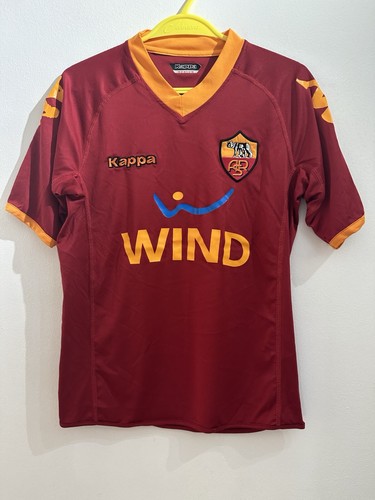 2009 roma home shirt - home,