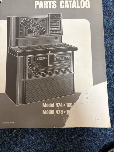 Rockola 473 474 - rockola, parts
