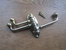 Rustic brass Swivel coat hooks