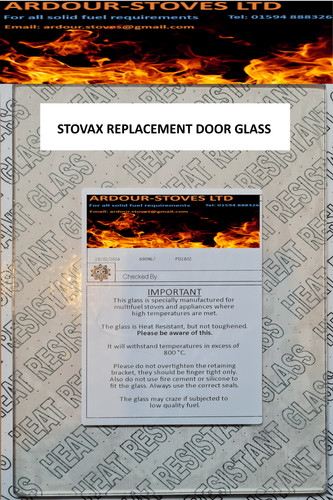 Stovax stove replacement door - stovax,