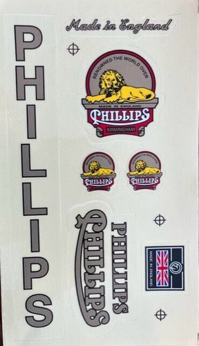 Phillips bicycle stickers for - phillips,