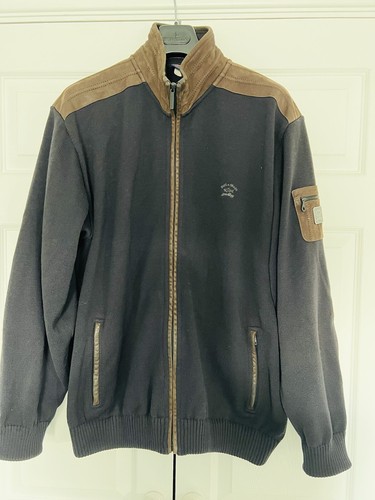 Paul shark full zip - full, leather