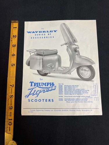 Triumph tigress scooters - tigress,