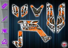 QUADZILLA 300 XLC  SPORT STICKERS - GRAPHICS KIT - XLC DECALS - GRAPHICS KIT