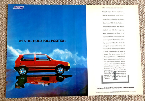 Fiat uno turbo 1980s - fiat, 1.3