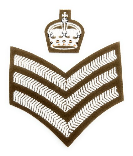 Badge staff sergeant - staff, &