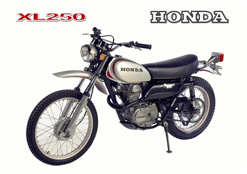 Honda poster classic - honda,