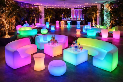 New led garden furniture set - led,