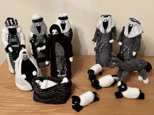 Hand Knitted Monochrome