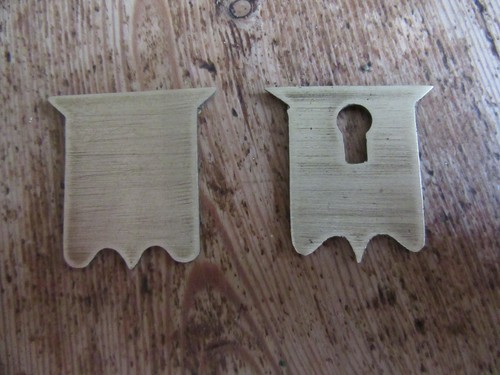 Victorian writing slope brass - victorian,