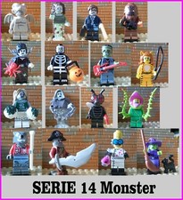 Lego 71010  Minifigures  Serie 14 Originali con accessori Monster