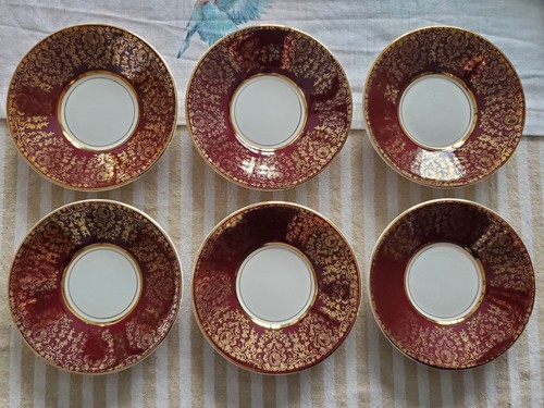 Crownford burslem set - of, 6