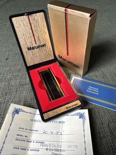 Maruman lighter black - black, &