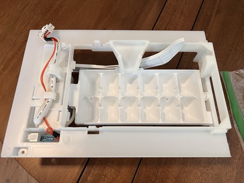Refrigerator ice maker - refrigerator,