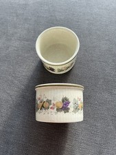 Royal Doulton Harvest Garland Lambethware Pair Of Ramekins - Spares Available !