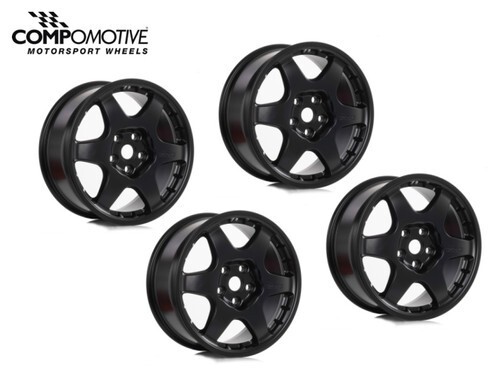 Compomotive black alloy - black, wheels