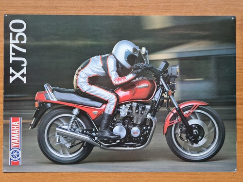 Yamaha xj750 sales brochure - sales,