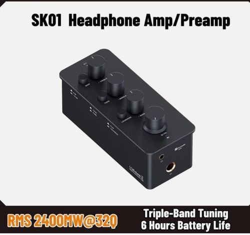 Fosi audio sk01 mini headphone - audio,